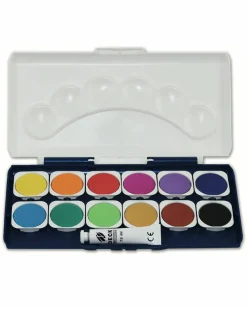 Deckfarbkasten 12 Farben-KiK Onlineshop Flash Sale