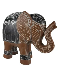 Deko-Elefant mit Verzierungen ca. 19,5 x 9 cm-KiK Onlineshop Hot