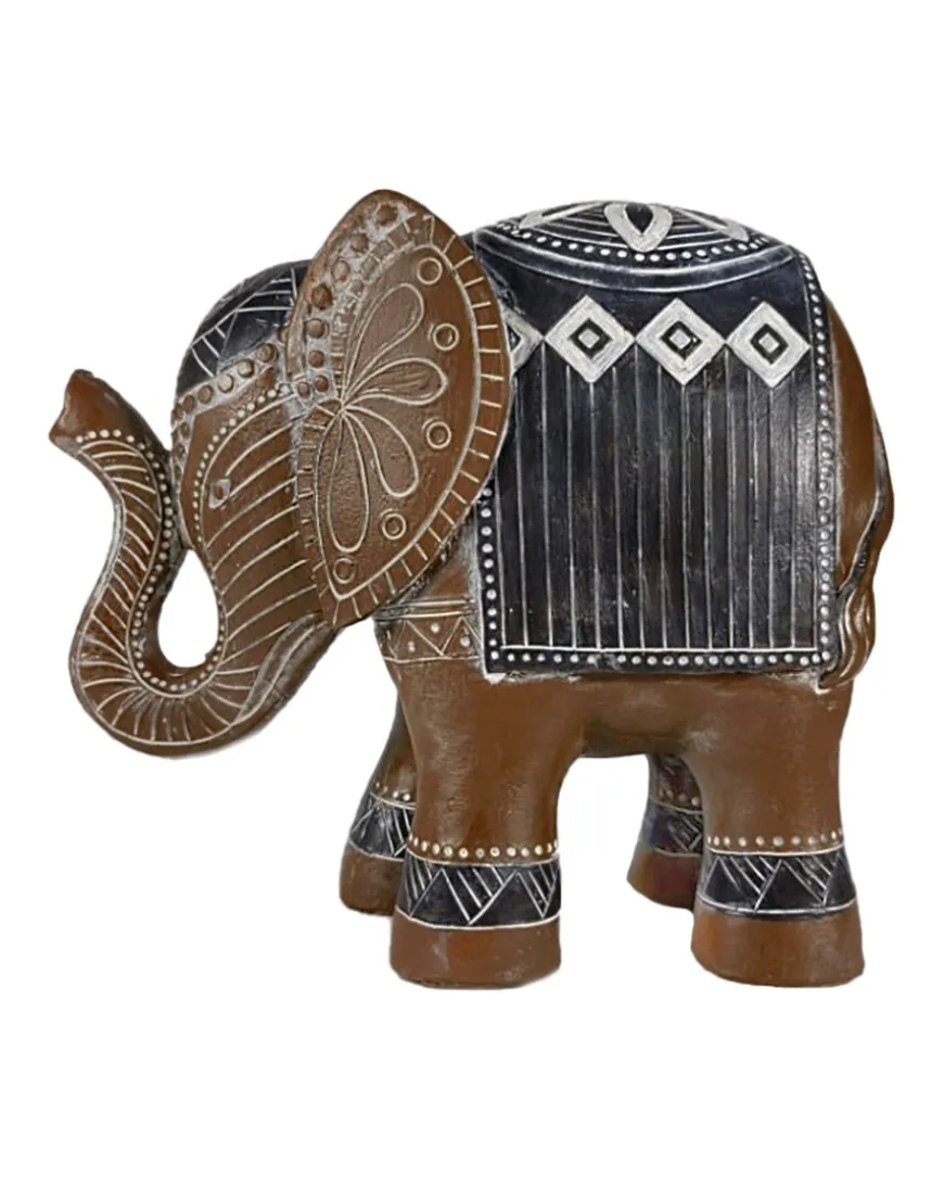 Deko-Elefant mit Verzierungen ca. 19,5 x 9 cm-KiK Onlineshop Hot