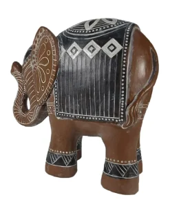 Deko-Elefant mit Verzierungen ca. 19,5 x 9 cm-KiK Onlineshop Hot