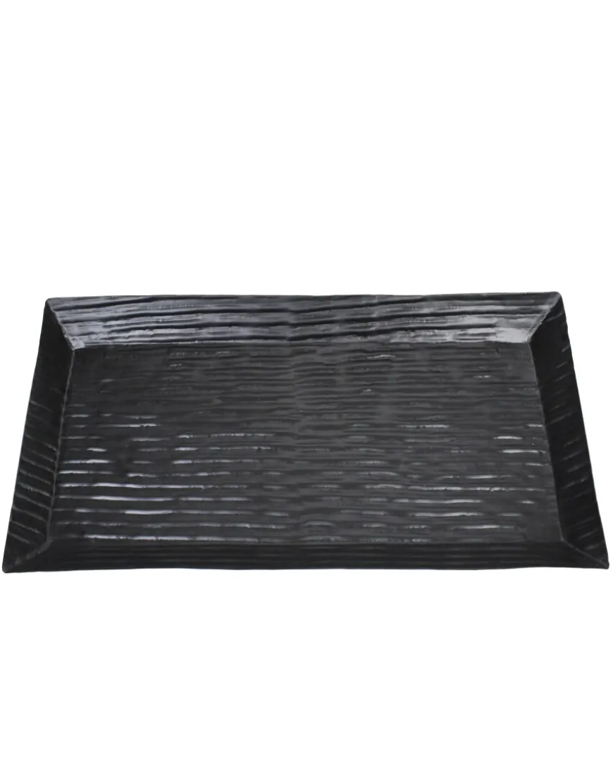 Dekotablett aus Aluminium ca. 45 x 19 cm-KiK Onlineshop New
