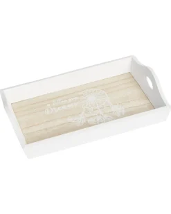 Dekotablett aus Holz verschiedene Ausführungen, ca. 23 x 15 cm-KiK Onlineshop Flash Sale