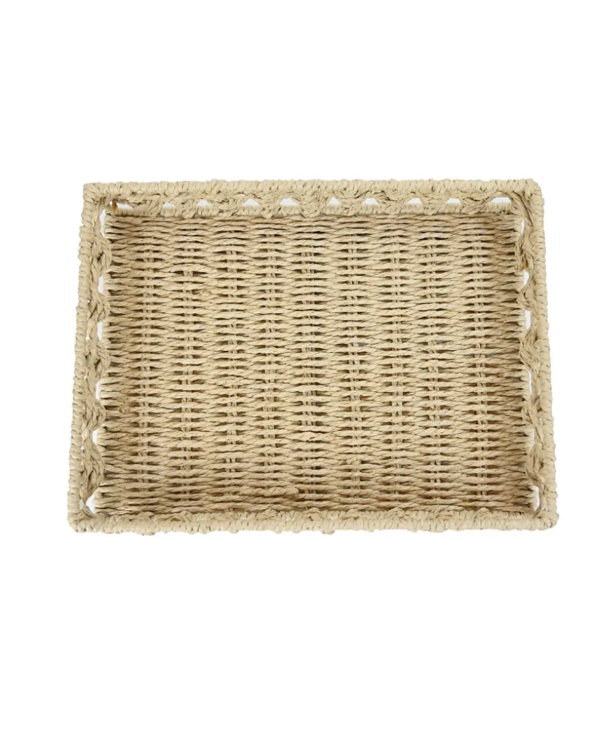 Dekotablett Seegrasoptik ca. 35 x 26 cm-KiK Onlineshop Cheap