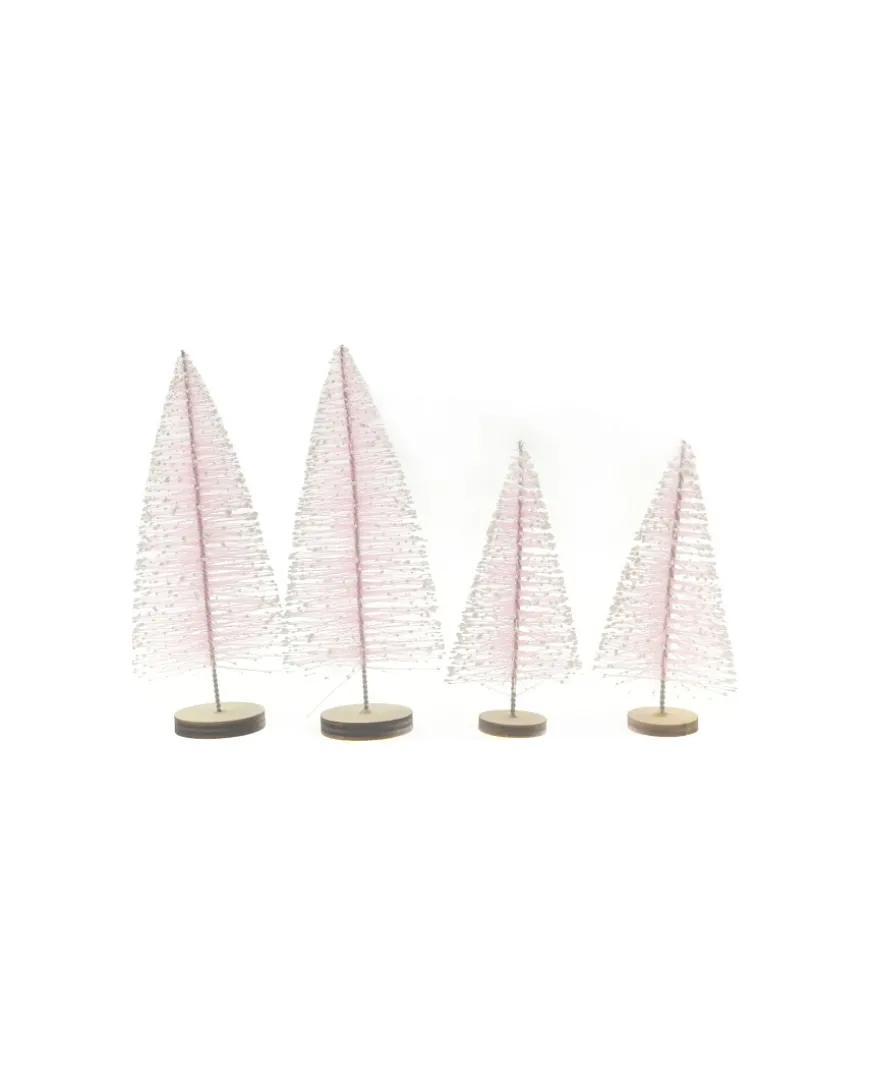 Deko-Tannen Weihnachten 4-tlg. Set-KiK Onlineshop New