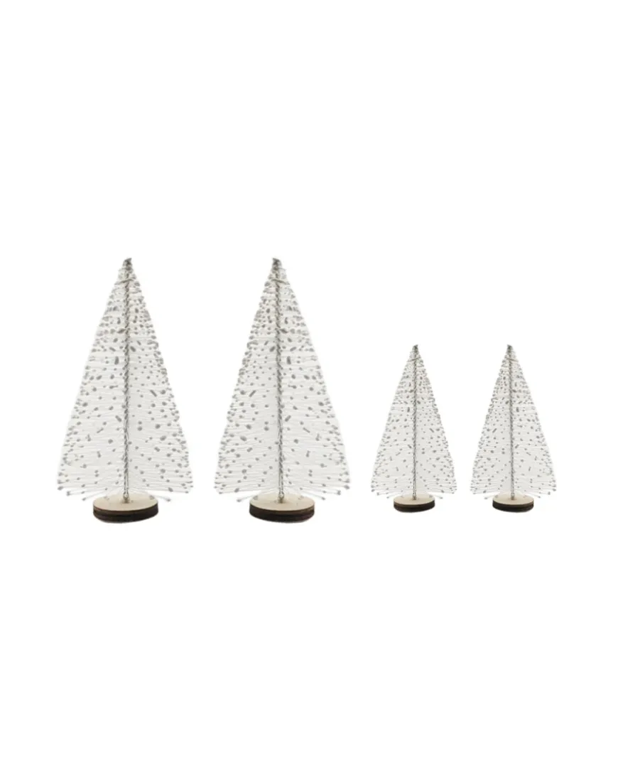 Deko-Tannen Weihnachten 4-tlg. Set-KiK Onlineshop Fashion