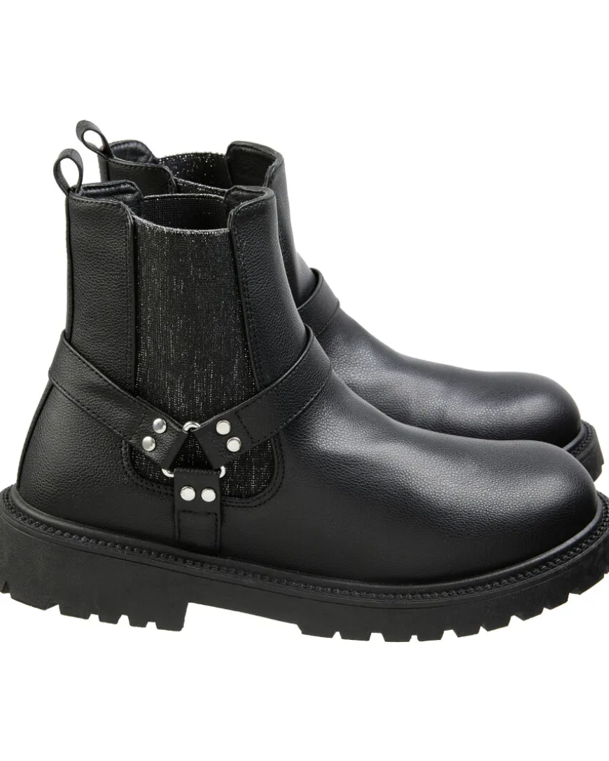 Derbe Boots Janina, Einsätze mit metallisierten Garnen-KiK Onlineshop Cheap
