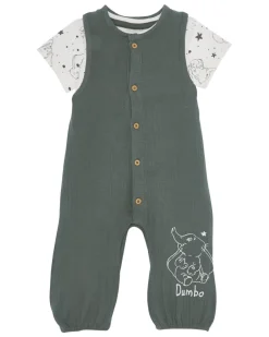 Dumbo Newborn T-Shirt + Musselin-Strampler 2-tlg. Set-KiK Onlineshop Clearance