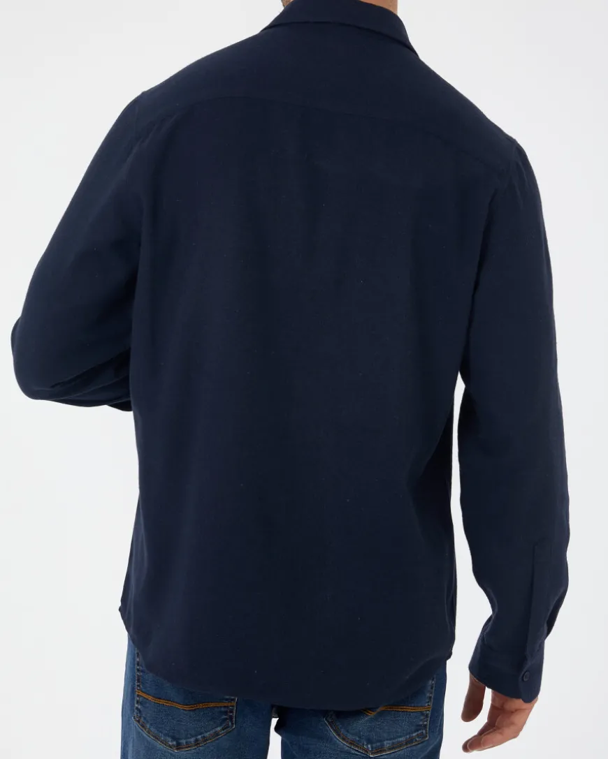 es Flanellhemd X-Mail, Knopfleiste-KiK Onlineshop Online