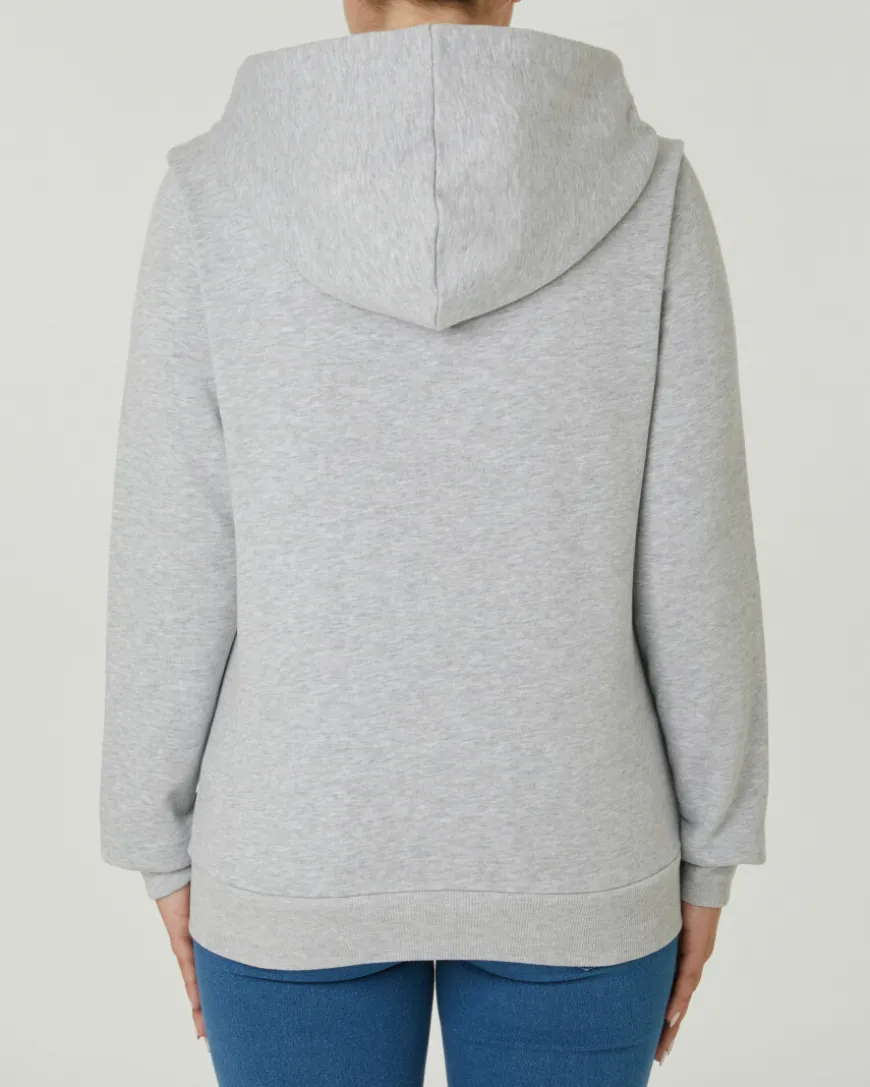 Einfache Sweatjacke Janina, Kapuze-KiK Onlineshop Best