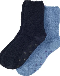 Einfarbige Flauschsocken 2er-Pack, Janina-KiK Onlineshop Best