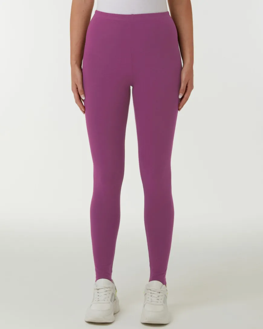 Einfarbige Leggings Janina, elastischer Bund-KiK Onlineshop Cheap