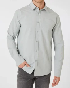 Einfarbiges Oxfordhemd X-Mail, Knopfleiste-KiK Onlineshop Shop