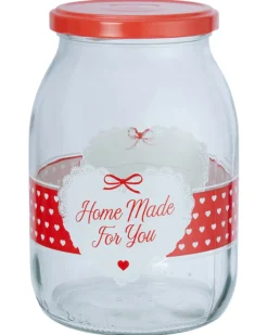 Einmachglas mit Schriftzug ca. 1 l-KiK Onlineshop Cheap