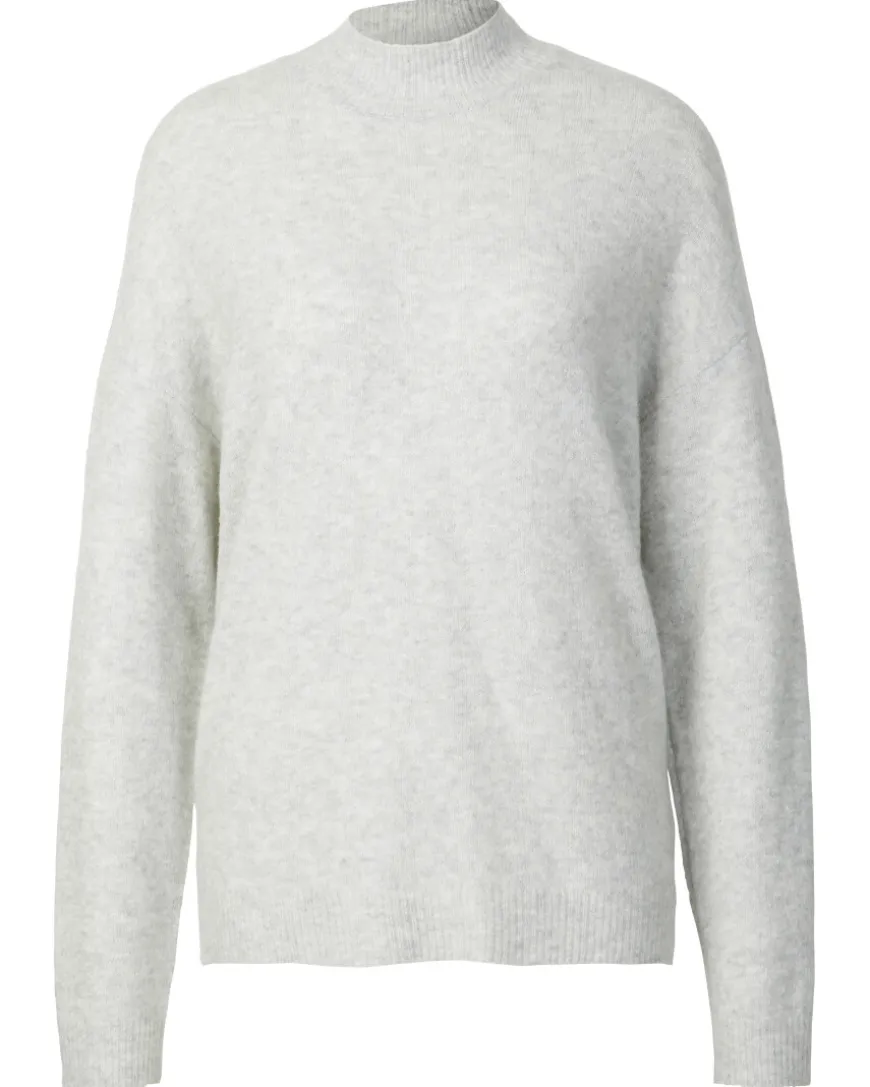 Feinstrickpullover in Melange Janina, Stehkragen-KiK Onlineshop Shop