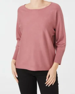 Feinstrickpullover in Janina, 3/4-Arm-KiK Onlineshop Cheap