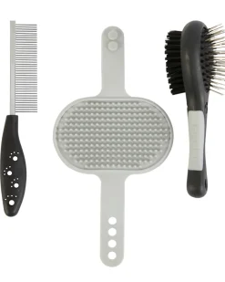 Fellbürsten 3-tlg. Set-KiK Onlineshop Flash Sale