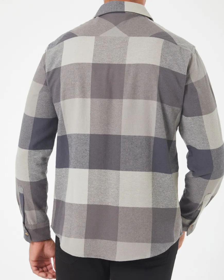 Flanellhemd aus Baumwolle X-Mail, Knopfleiste-KiK Onlineshop Online