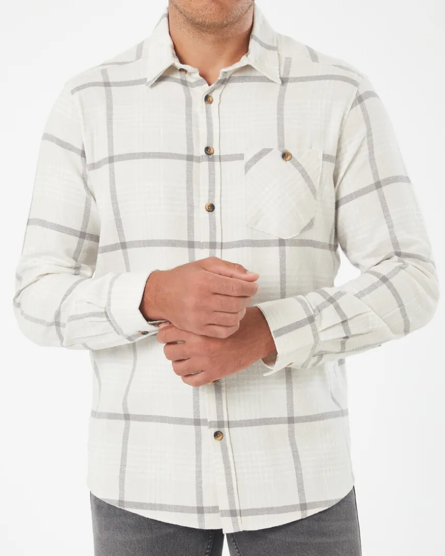 Flanellhemd Karo X-Mail, Knopfleiste-KiK Onlineshop Flash Sale