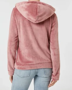 Flauschige Fleecejacke Janina, Seitentaschen-KiK Onlineshop New