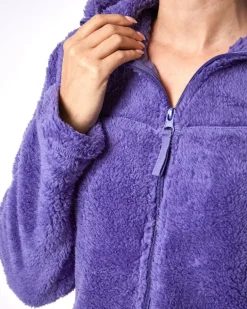 Flauschige Fleecejacke Janina, Seitentaschen-KiK Onlineshop Outlet