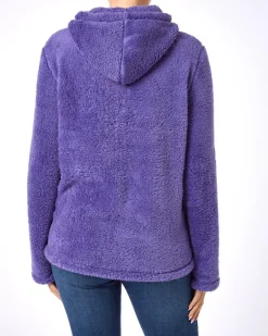 Flauschige Fleecejacke Janina, Seitentaschen-KiK Onlineshop Outlet