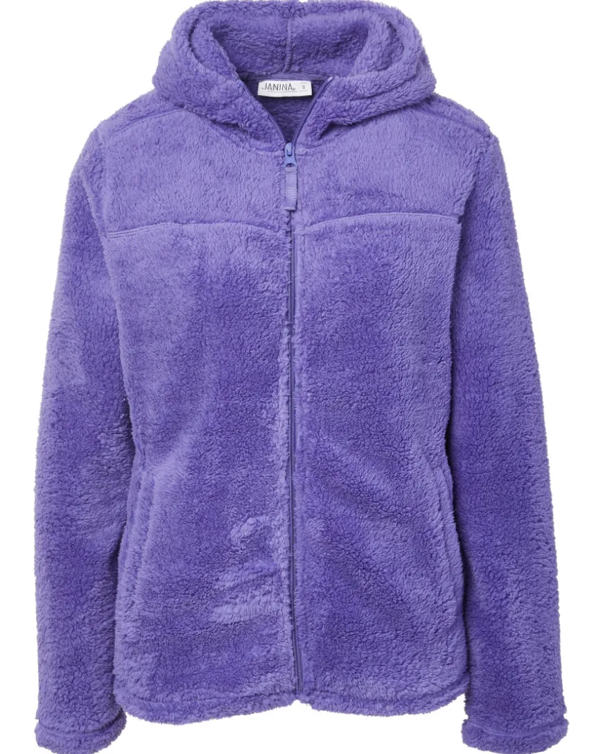 Flauschige Fleecejacke Janina, Seitentaschen-KiK Onlineshop Outlet