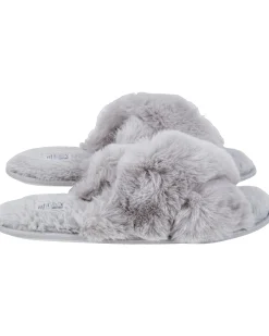 Flauschige Hausschuhe Janina, Kunstfell-KiK Onlineshop New