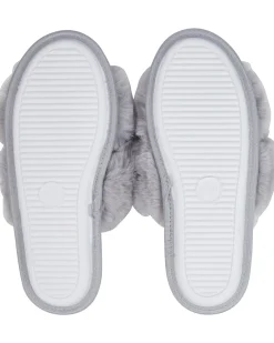 Flauschige Hausschuhe Janina, Kunstfell-KiK Onlineshop New