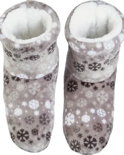Flauschige Homeboots Janina, verschiedene Designs-KiK Onlineshop Cheap