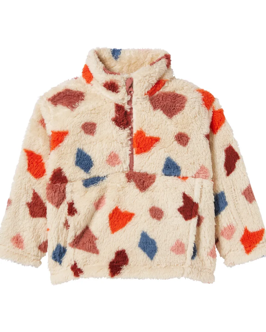 Flauschiger Fleecepullover Ergee, Stehkragen-KiK Onlineshop Cheap