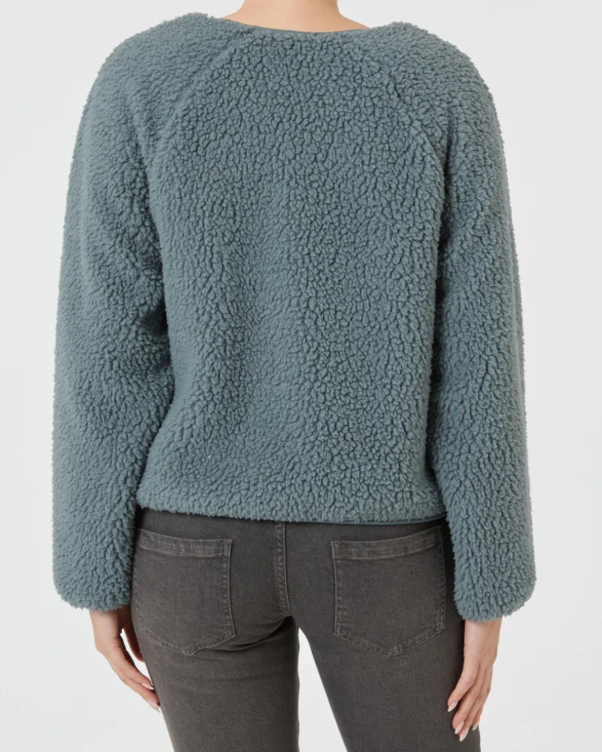 Fleecejacke in Janina, kürzer geschnitten-KiK Onlineshop Online