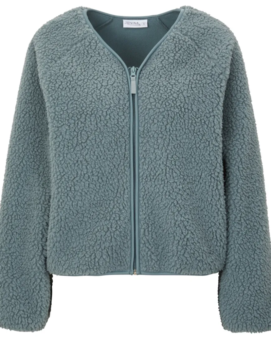 Fleecejacke in Janina, kürzer geschnitten-KiK Onlineshop Online