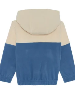 Fleecepullover mit Aufnäher Kapuze-KiK Onlineshop Discount