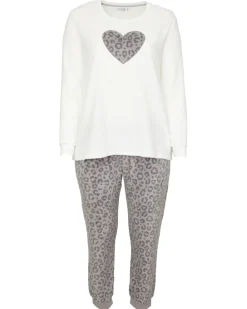 Fleece-Pyjama mit Applikation verschiedene Designs, 2-tlg. Set-KiK Onlineshop Clearance