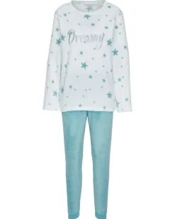 Fleece-Pyjama mit Stickerei Janina, 2-tlg. Set-KiK Onlineshop Fashion