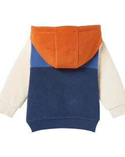 Fleece-Sweatshirt Colour-Blocking Ergee, Kapuze-KiK Onlineshop Cheap