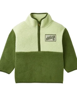 Fleece-Sweatshirt Colour-Blocking-KiK Onlineshop Online