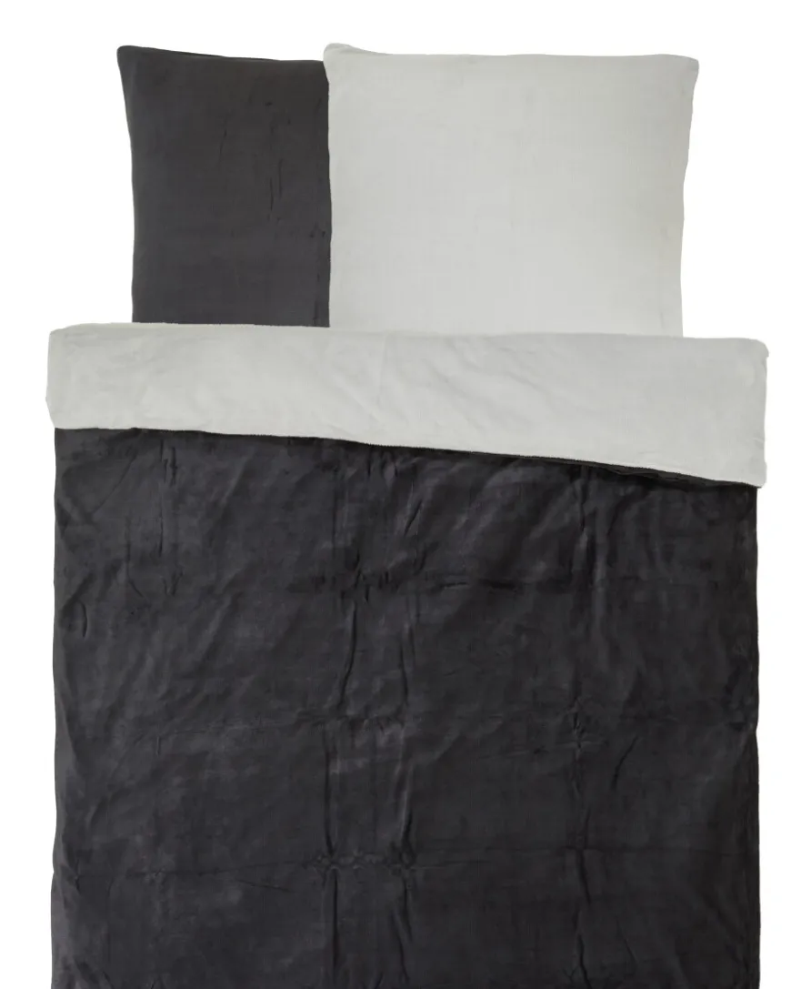 Fleece-Wendebettwäsche Home & Deco, ca. 135 x 200 cm-KiK Onlineshop Cheap