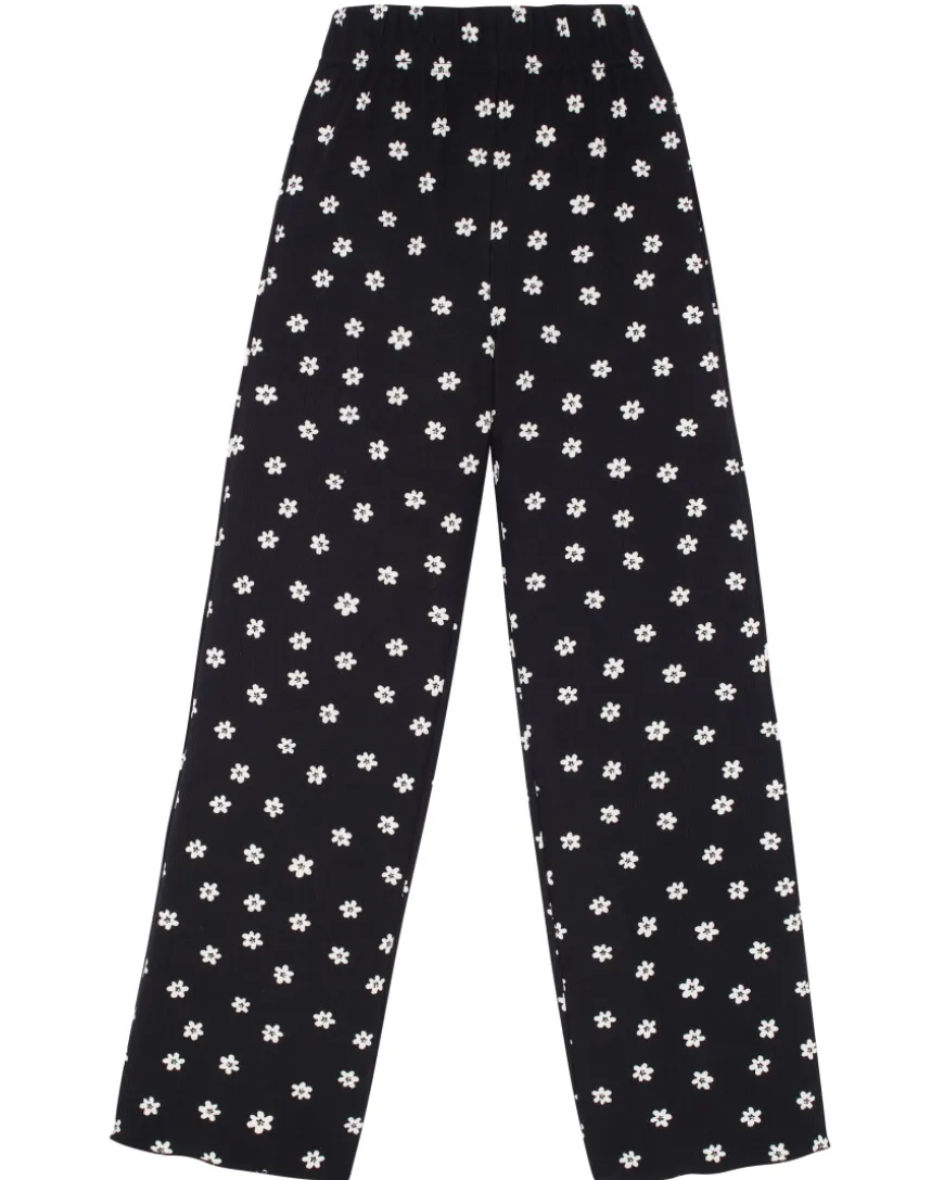 Geblümte Pull-on-Hose Y.F.K., elastischer Bund-KiK Onlineshop Hot