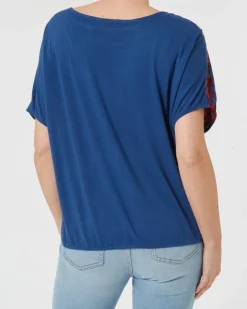 Geblümtes Blusenshirt Janina, elastischer Saum-KiK Onlineshop Outlet