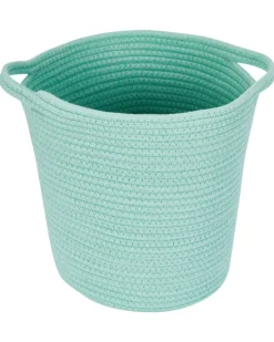 Geflochtener Aufbewahrungskorb ca. 28 x 28 cm-KiK Onlineshop Hot
