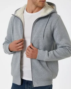 Gefütterte Sweatjacke X-Mail, Kängurutasche-KiK Onlineshop Discount