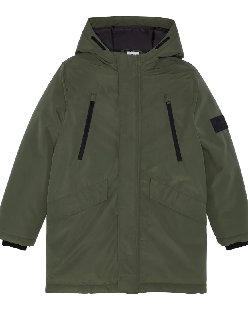 Gefütterter Parka Y.F.K., Kapuze-KiK Onlineshop Cheap