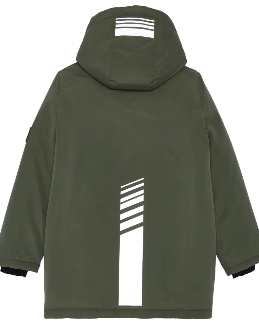 Gefütterter Parka Y.F.K., Kapuze-KiK Onlineshop Cheap