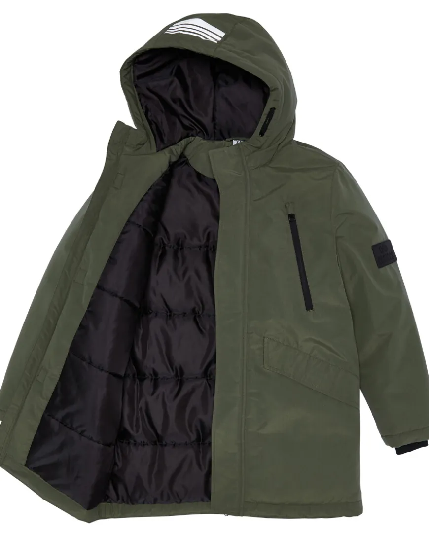Gefütterter Parka Y.F.K., Kapuze-KiK Onlineshop Cheap