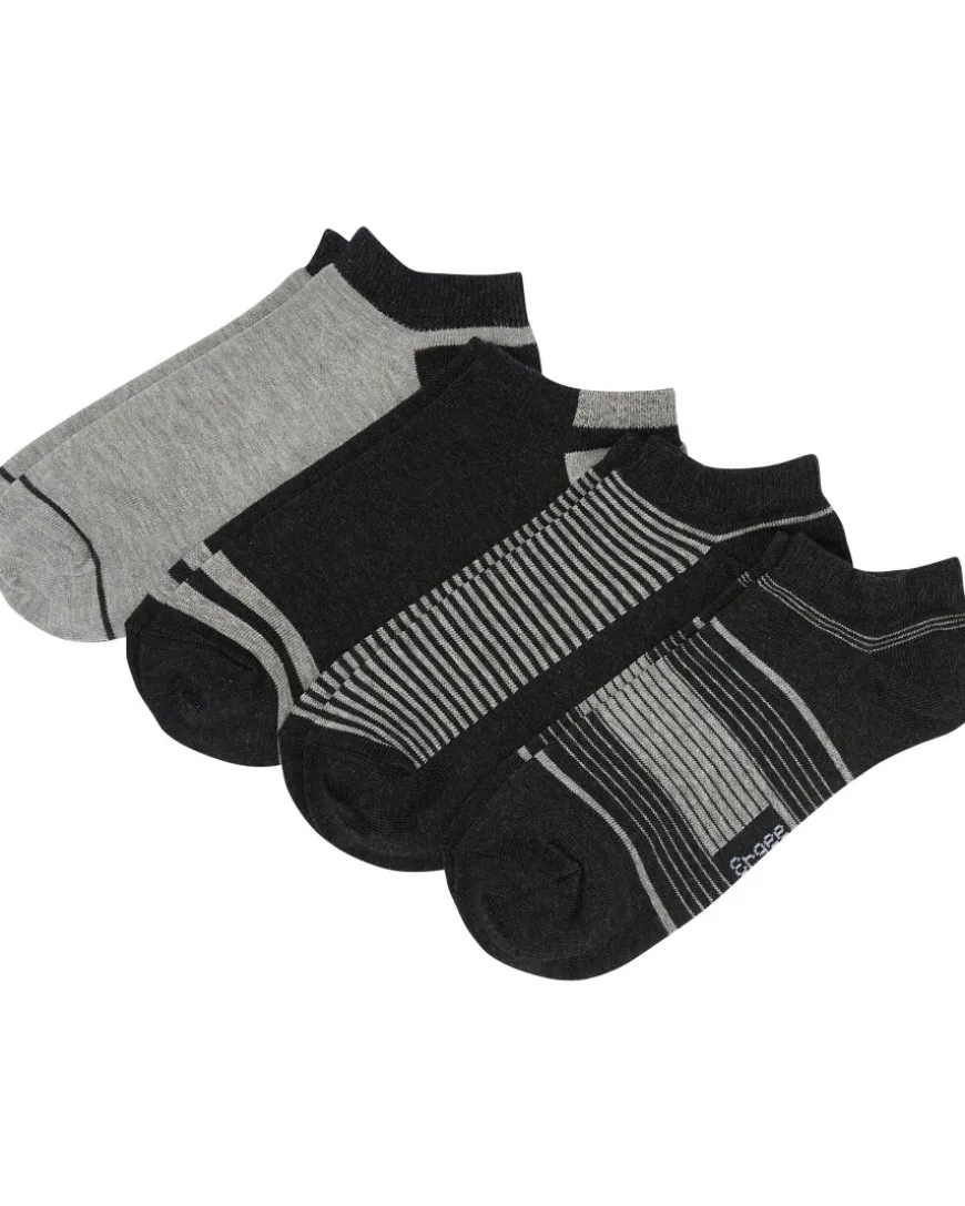 Gemusterte Sneakersocken 4er-Pack, Ergee, verschiedene Designs-KiK Onlineshop Clearance