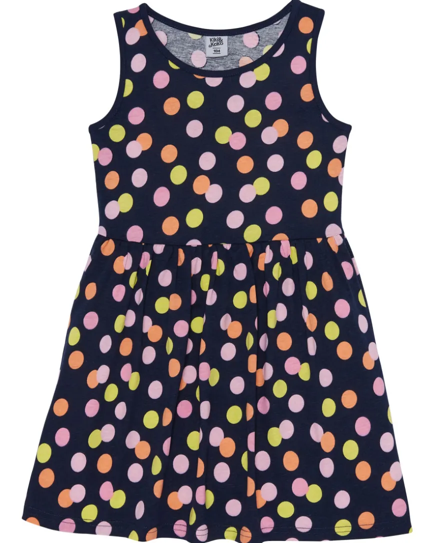 Gepunktetes Kleid knielang-KiK Onlineshop Online