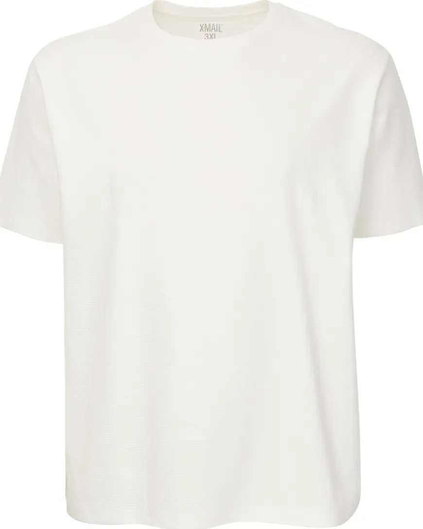 Geripptes T-Shirt X-Mail, Rundhalsausschnitt-KiK Onlineshop Best