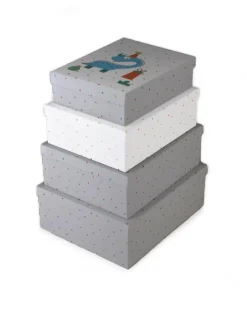 Geschenkbox für Kinder verschiedene Designs, ca. 27 x 21 x 9 cm-KiK Onlineshop New
