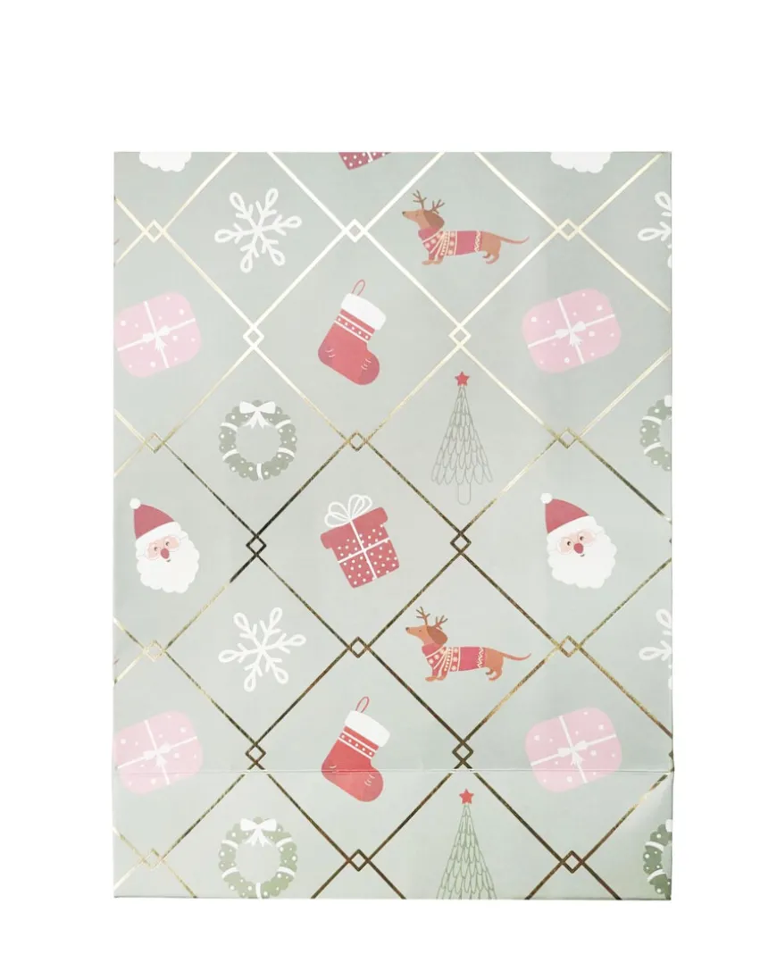 Geschenktüten Weihnachten 2er-Pack, verschiedene Designs-KiK Onlineshop Outlet